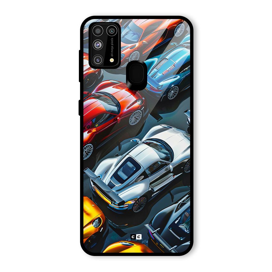 Supercar Club Glass Back Case for Galaxy F41
