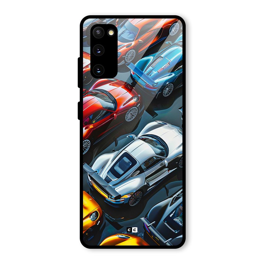 Supercar Club Glass Back Case for Galaxy S20 FE 5G