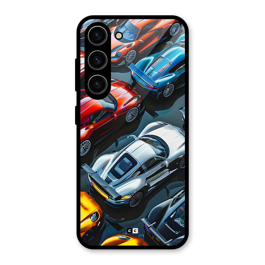 Supercar Club Glass Back Case for Galaxy S23