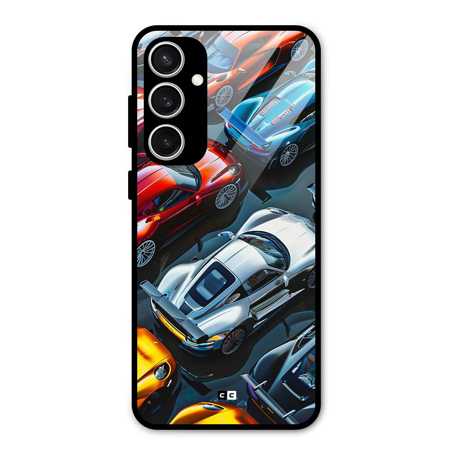 Supercar Club Glass Back Case for Galaxy S23 FE