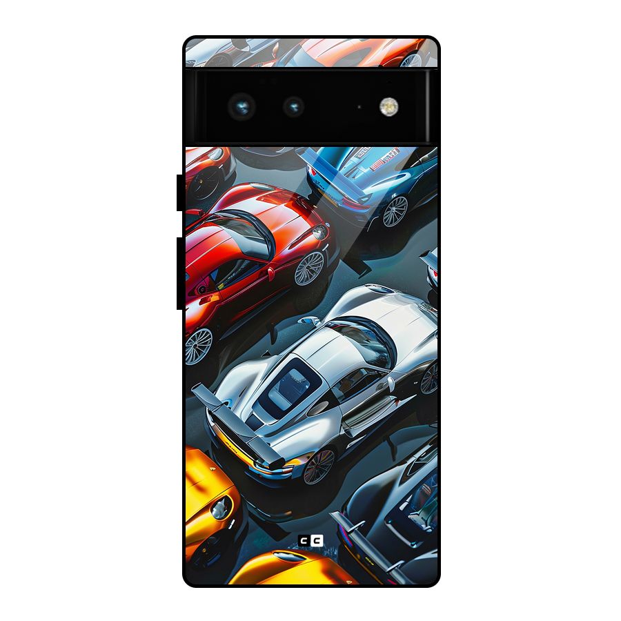 Supercar Club Glass Back Case for Google Pixel 6