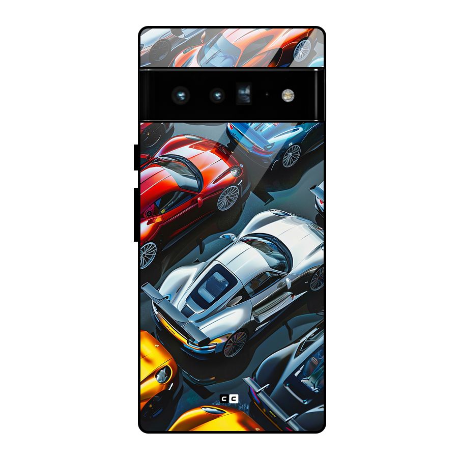 Supercar Club Glass Back Case for Google Pixel 6 Pro