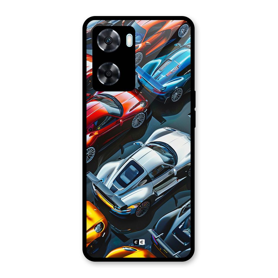 Supercar Club Glass Back Case for Oppo A77s