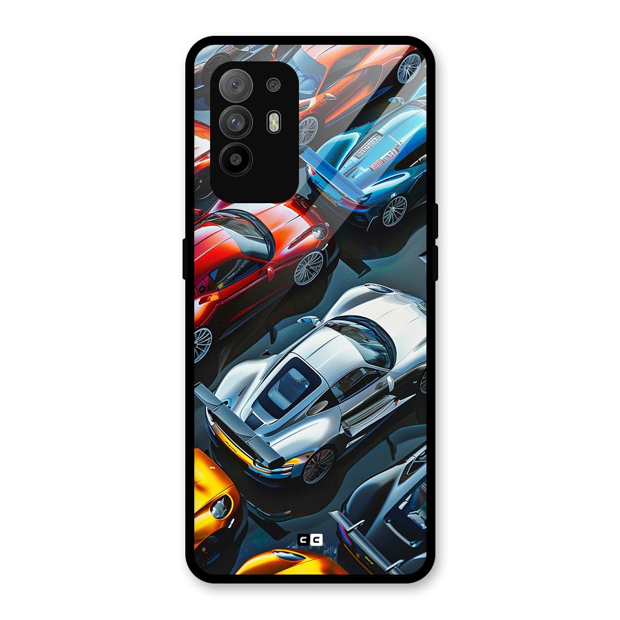 Supercar Club Glass Back Case for Oppo F19 Pro Plus 5G