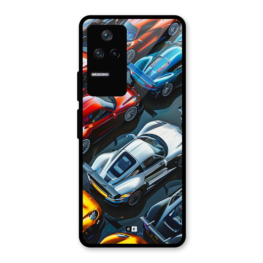 Supercar Club Glass Back Case for Poco F4 5G
