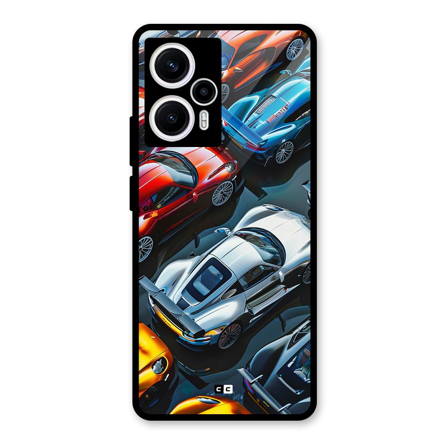 Supercar Club Glass Back Case for Poco F5