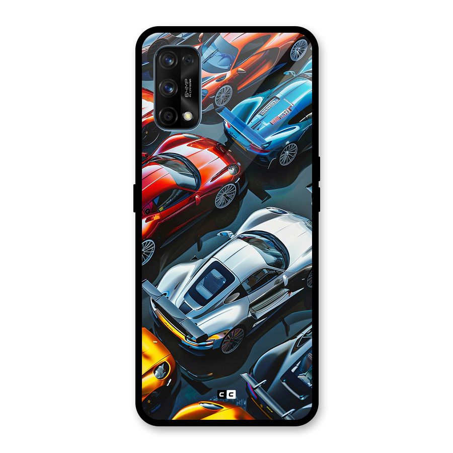 Supercar Club Glass Back Case for Realme 7 Pro