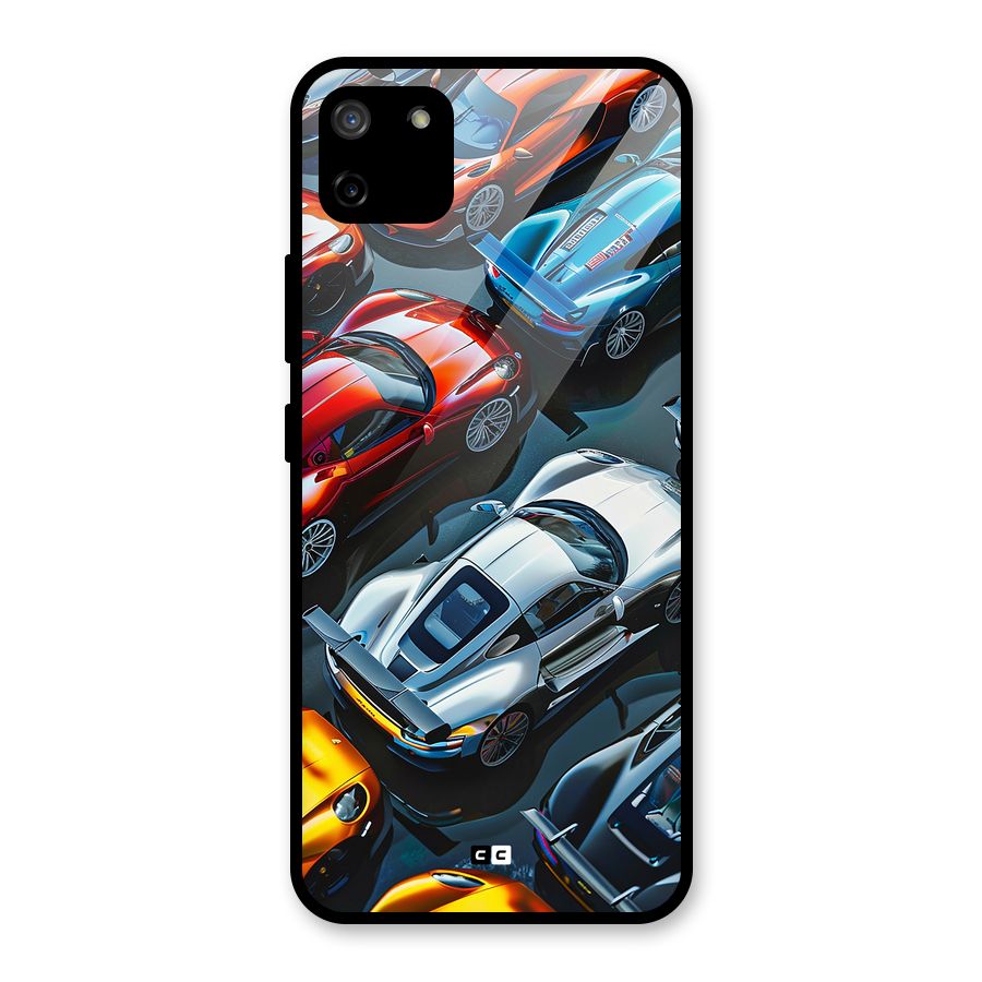 Supercar Club Glass Back Case for Realme C11