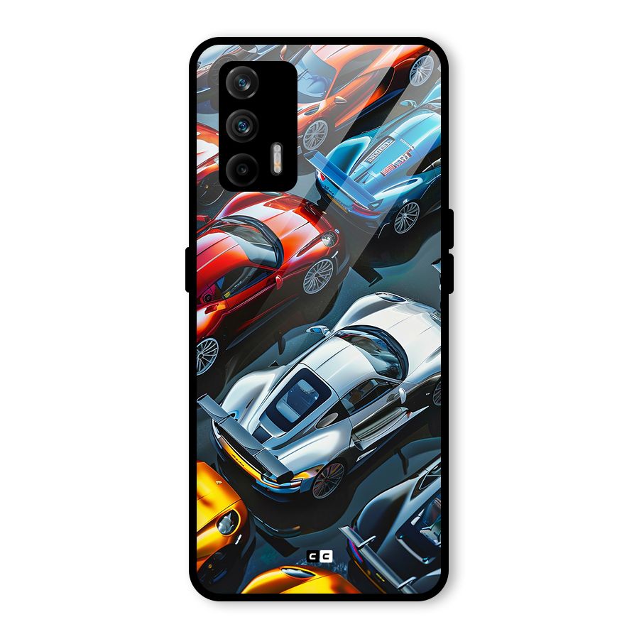 Supercar Club Glass Back Case for Realme GT 5G
