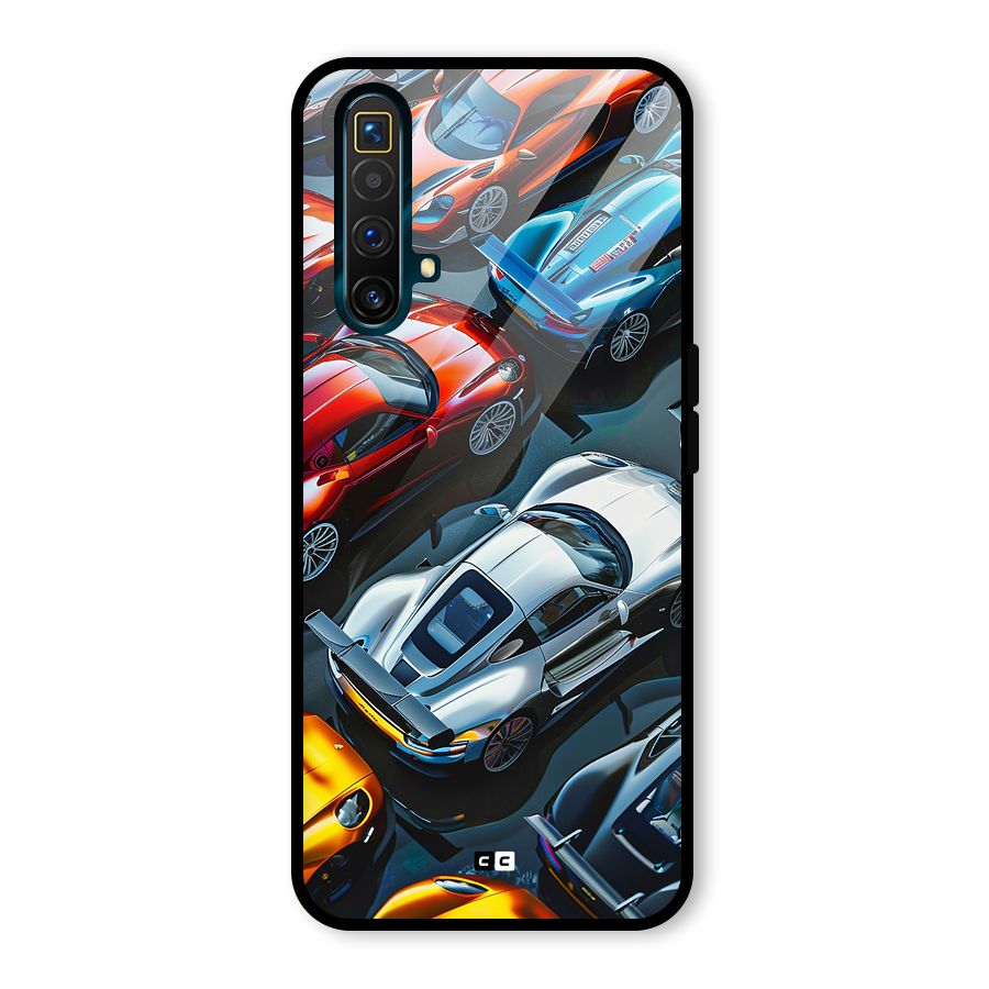 Supercar Club Glass Back Case for Realme X3 SuperZoom