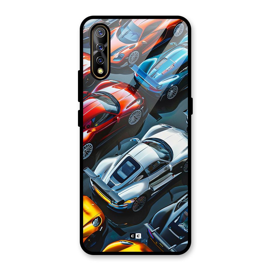 Supercar Club Glass Back Case for Vivo S1