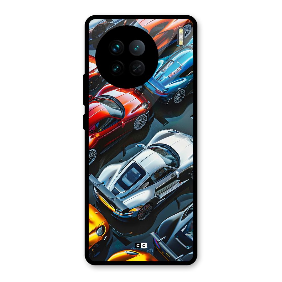 Supercar Club Glass Back Case for Vivo X90