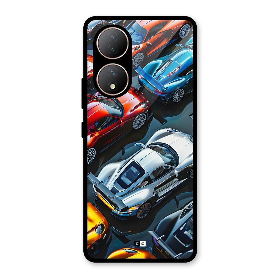 Supercar Club Glass Back Case for Vivo Y100