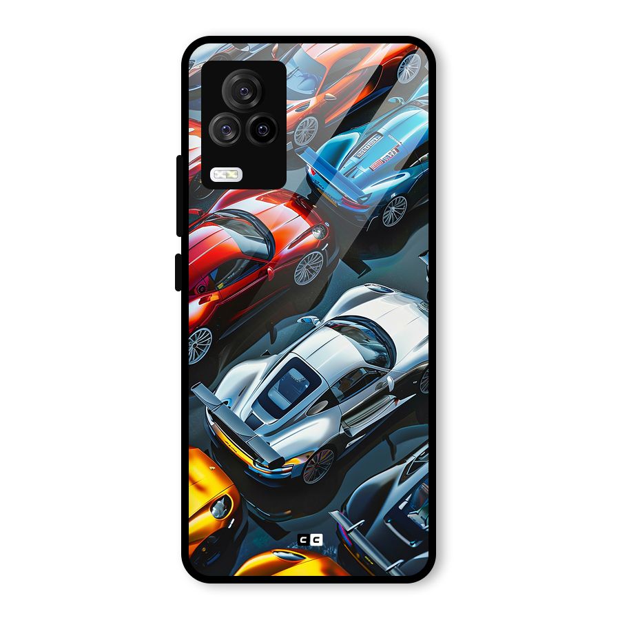 Supercar Club Glass Back Case for Vivo iQOO 7 Legend 5G