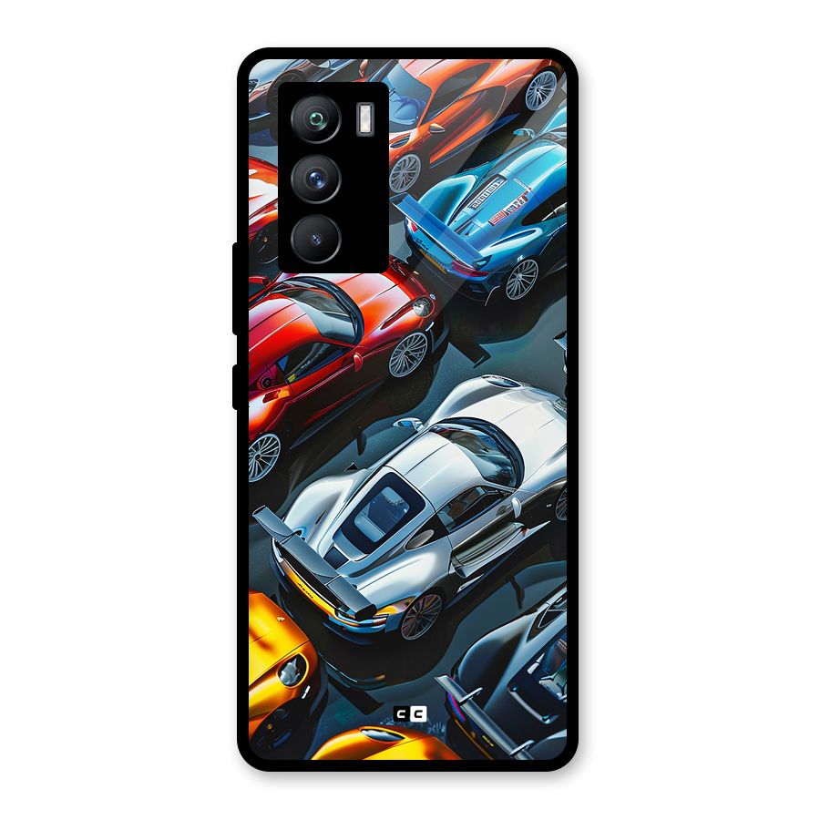 Supercar Club Glass Back Case for Vivo iQOO 9 SE