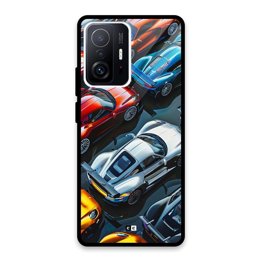 Supercar Club Glass Back Case for Xiaomi 11T Pro
