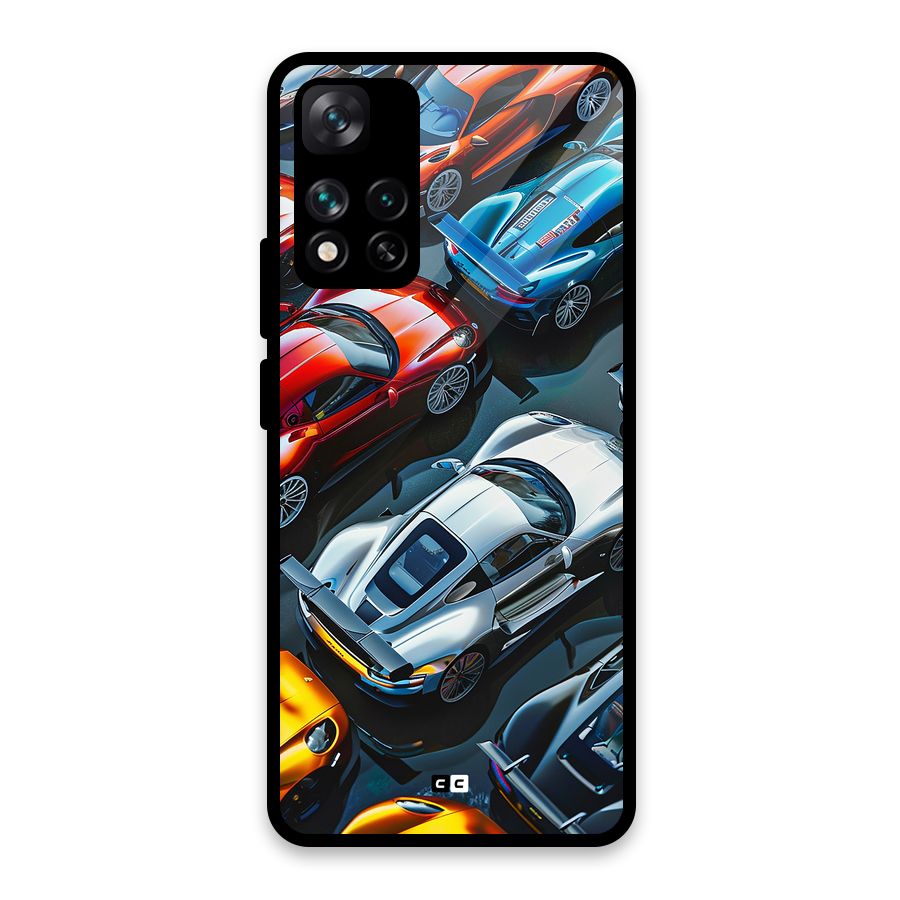 Supercar Club Glass Back Case for Xiaomi 11i HyperCharge 5G