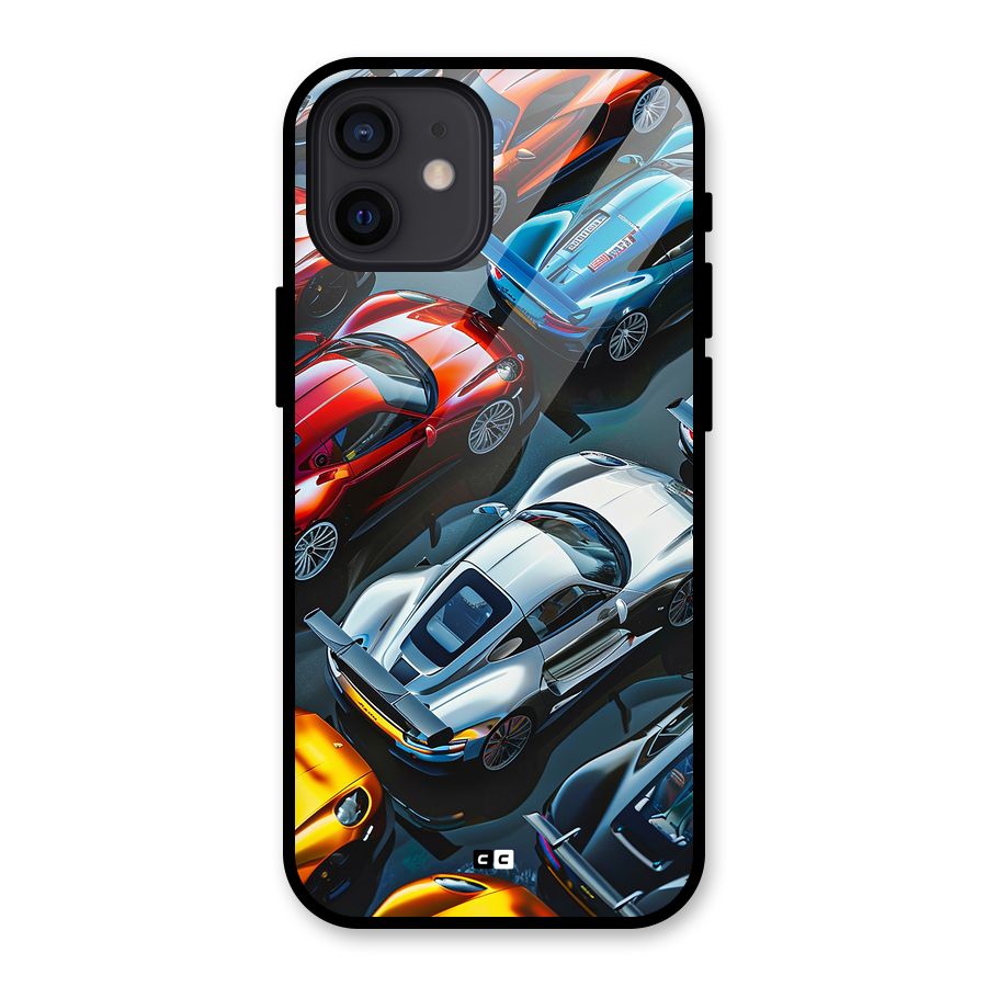 Supercar Club Glass Back Case for iPhone 12