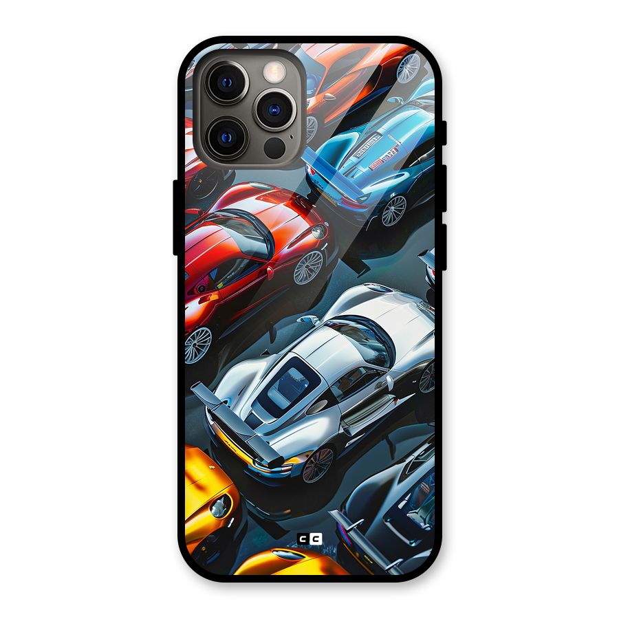 Supercar Club Glass Back Case for iPhone 12 Pro