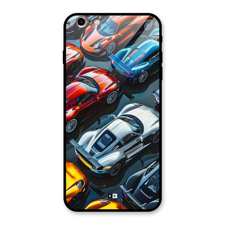 Supercar Club Glass Back Case for iPhone 6 Plus 6S Plus