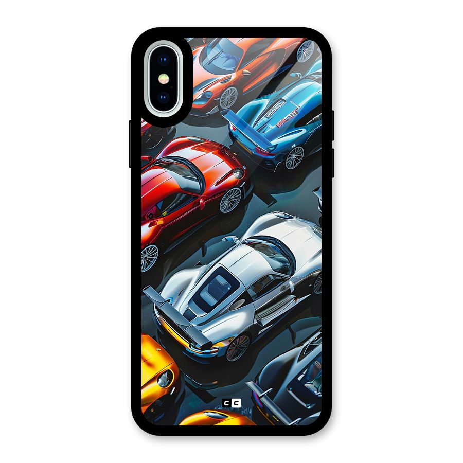 Supercar Club Glass Back Case for iPhone XS