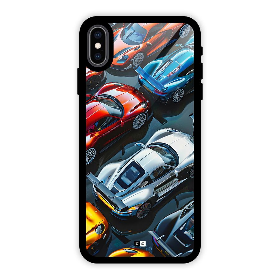 Supercar Club Glass Back Case for iPhone XS Max