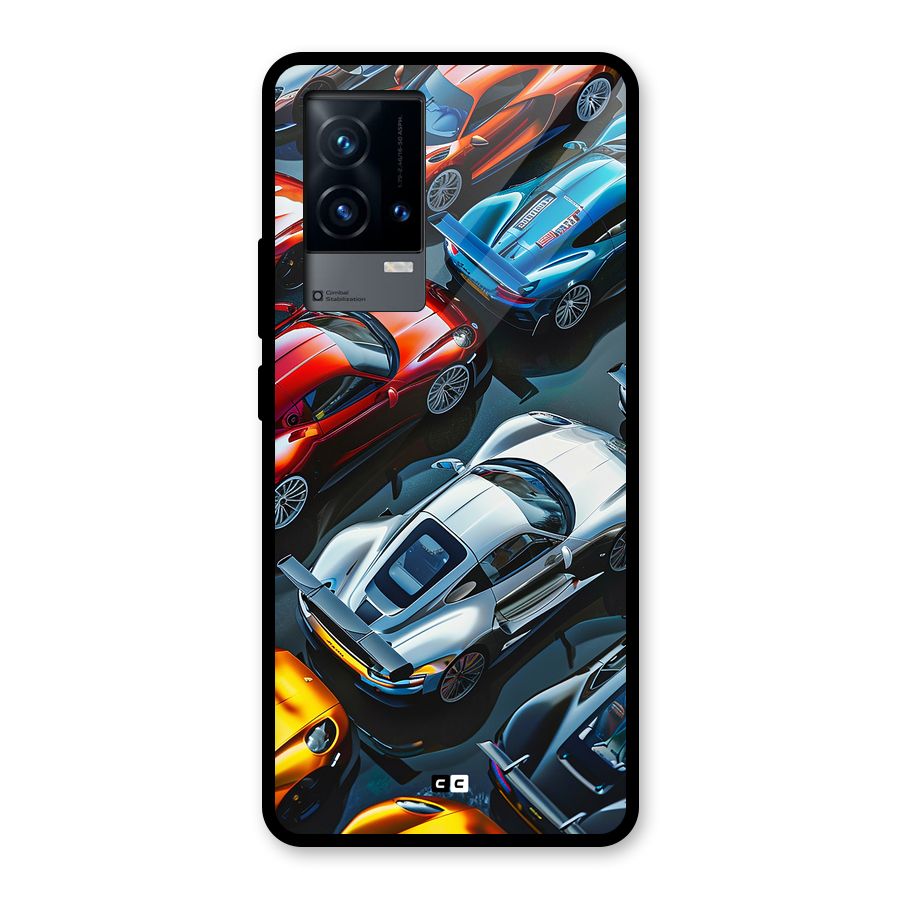 Supercar Club Glass Back Case for iQOO 9 5G