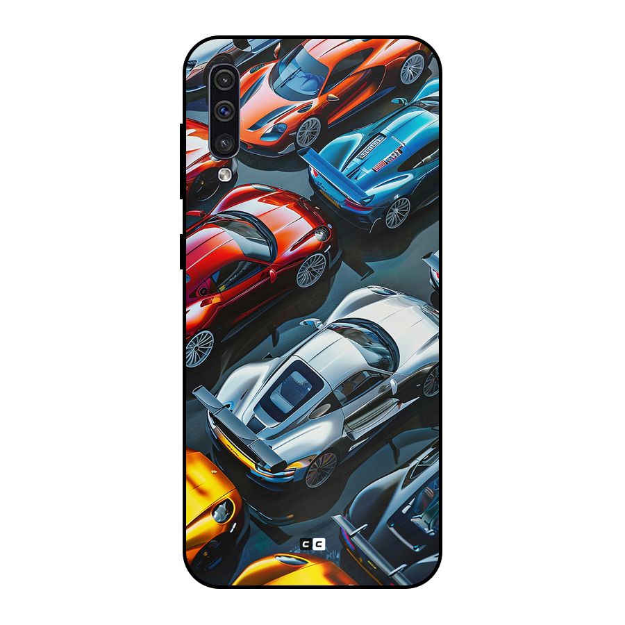 Supercar Club Metal Back Case for Galaxy A50