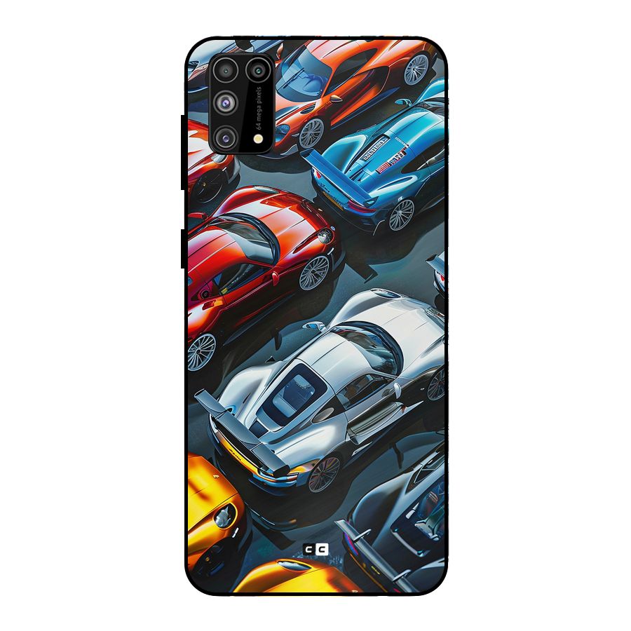 Supercar Club Metal Back Case for Galaxy F41