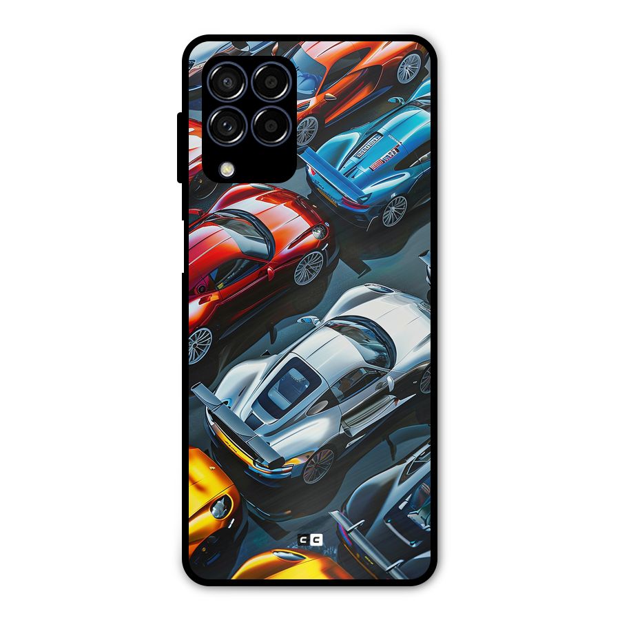 Supercar Club Metal Back Case for Galaxy M53 5G