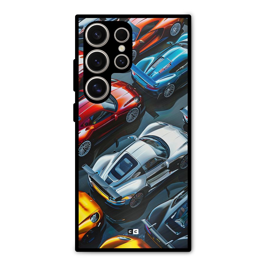 Supercar Club Metal Back Case for Galaxy S24 Ultra