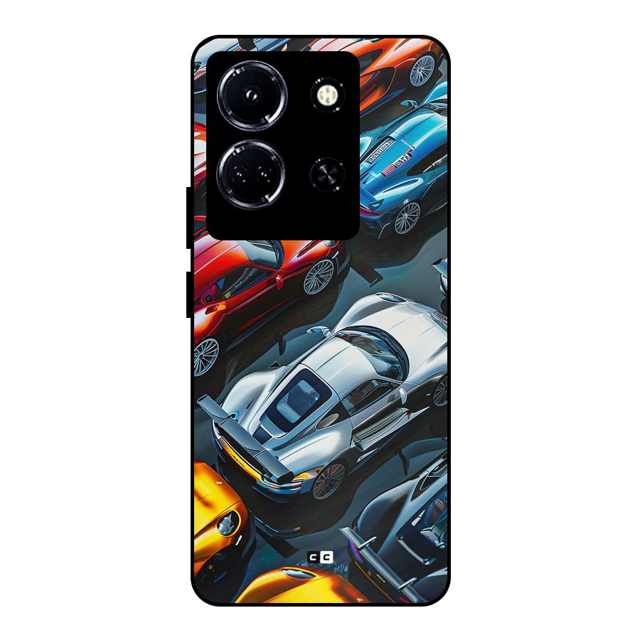 Supercar Club Metal Back Case for Infinix Note 30 5G