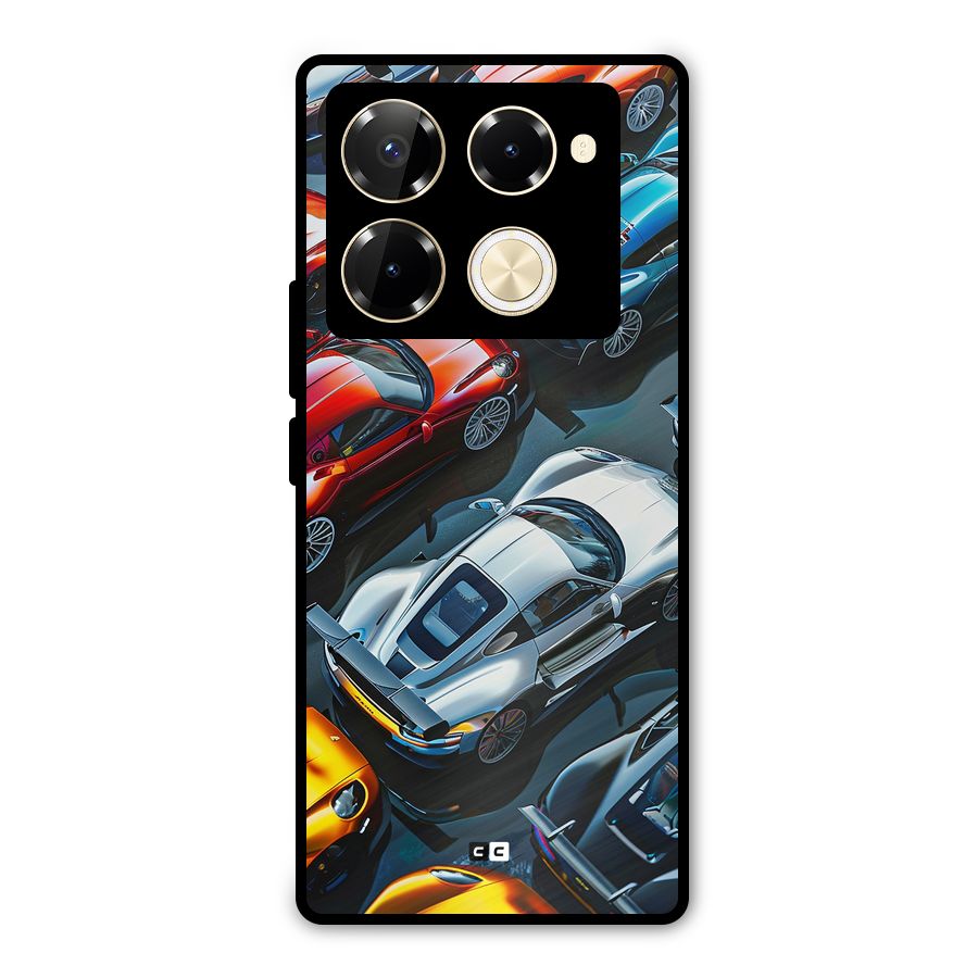 Supercar Club Metal Back Case for Infinix Note 40 Pro