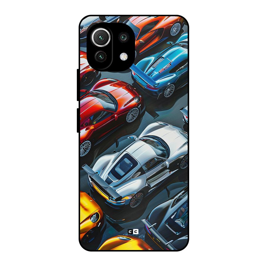 Supercar Club Metal Back Case for Mi 11 Lite