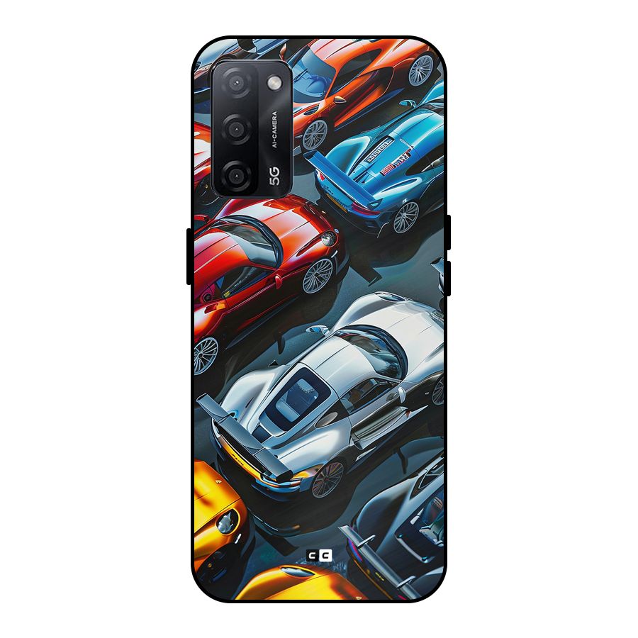 Supercar Club Metal Back Case for Oppo A53s 5G