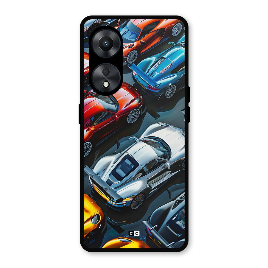 Supercar Club Metal Back Case for Oppo A78