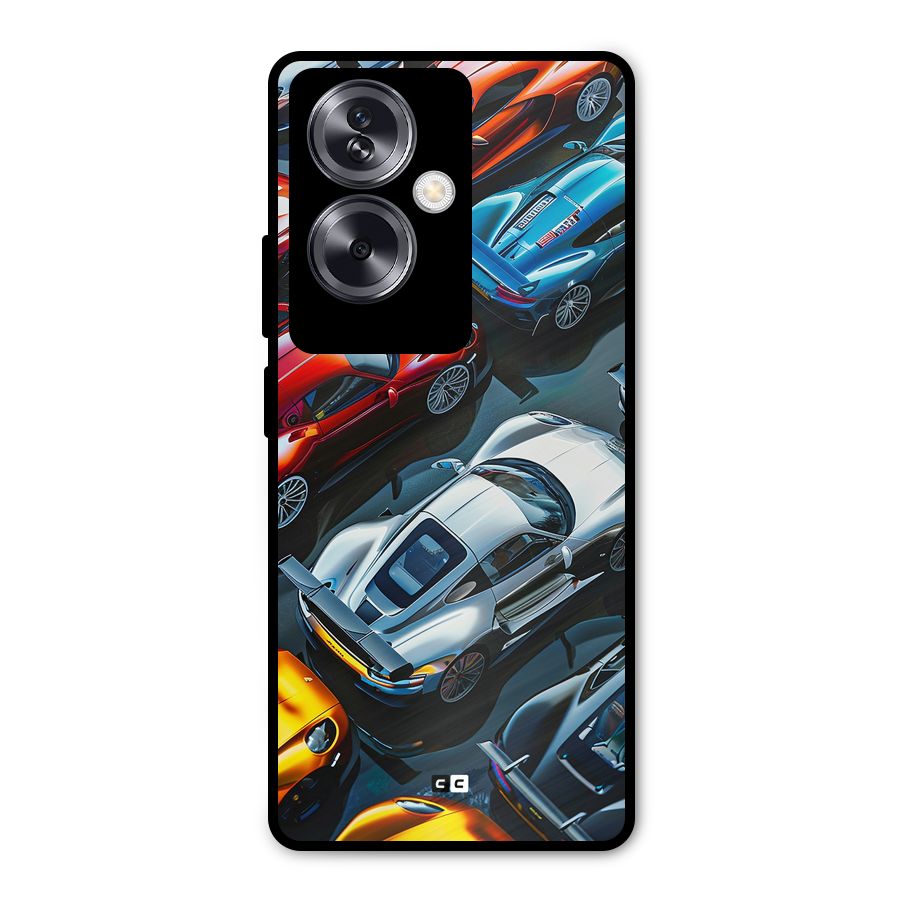 Supercar Club Metal Back Case for Oppo A79 5G