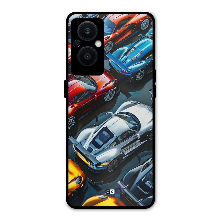 Supercar Club Metal Back Case for Oppo F21 Pro 5G