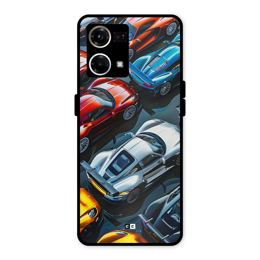 Supercar Club Metal Back Case for Oppo F21s Pro 4G