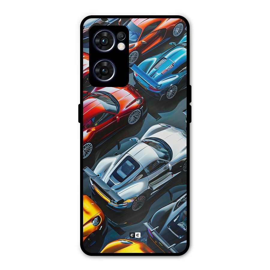 Supercar Club Metal Back Case for Oppo Reno7 5G
