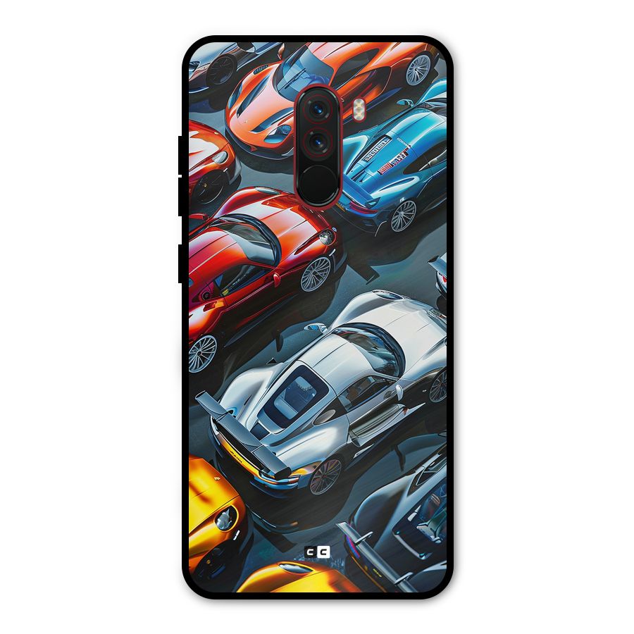 Supercar Club Metal Back Case for Poco F1