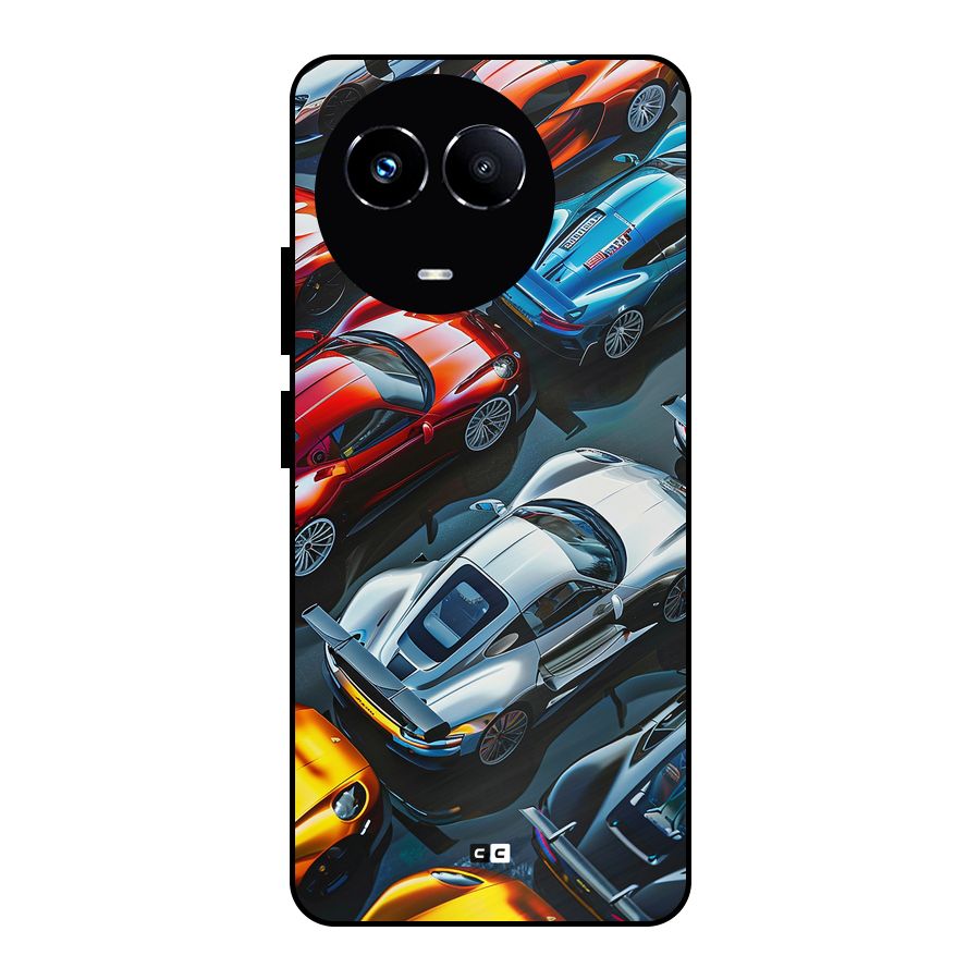 Supercar Club Metal Back Case for Realme 11X