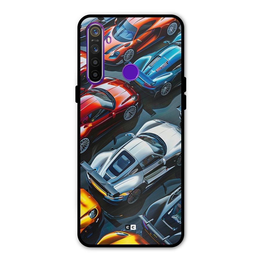 Supercar Club Metal Back Case for Realme 5