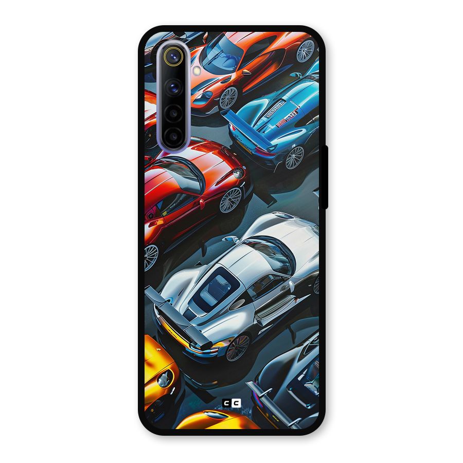 Supercar Club Metal Back Case for Realme 6i
