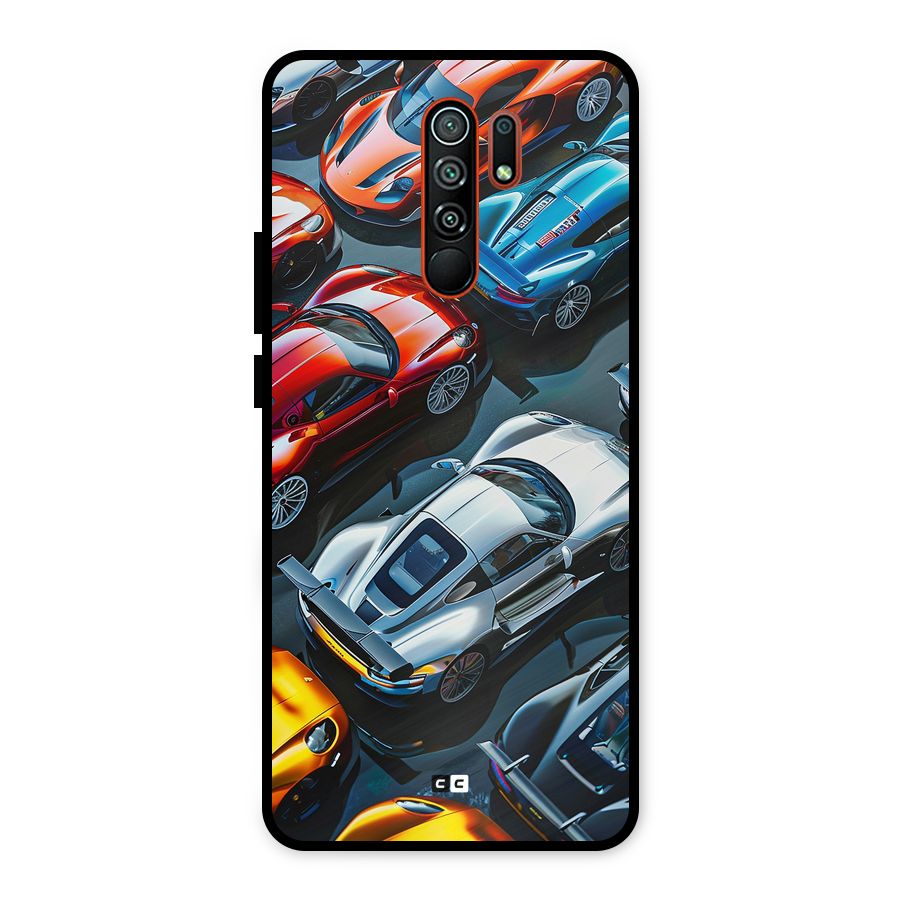 Supercar Club Metal Back Case for Redmi 9 Prime