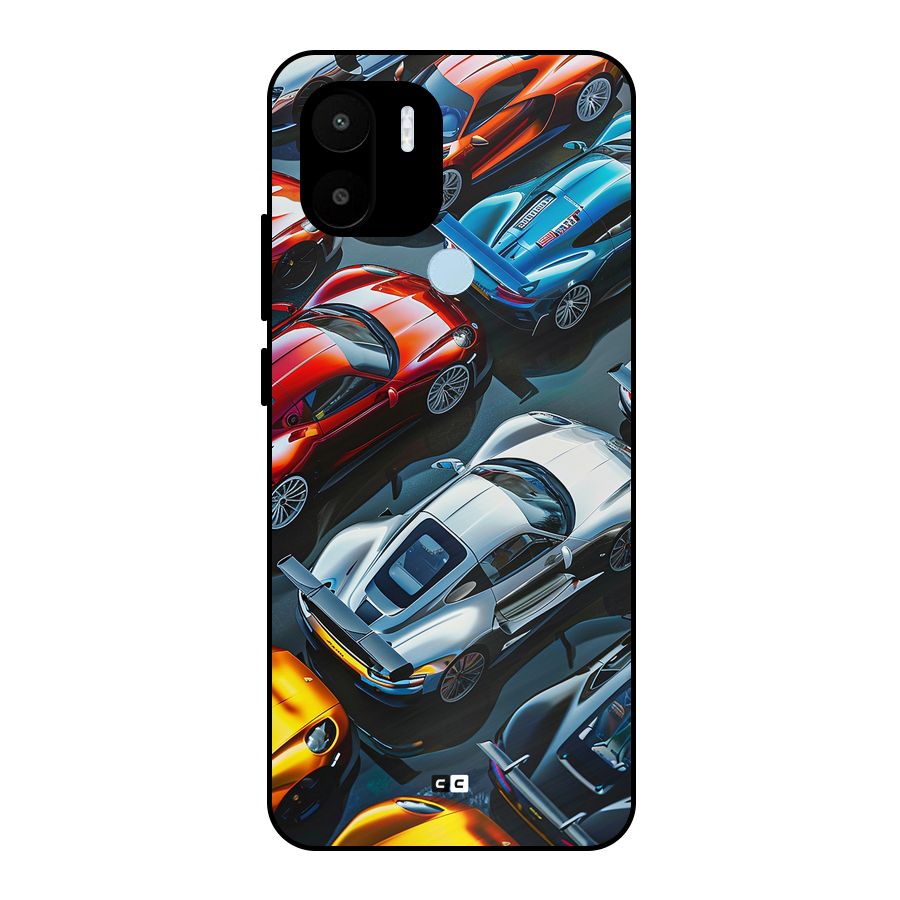 Supercar Club Metal Back Case for Redmi A1 Plus