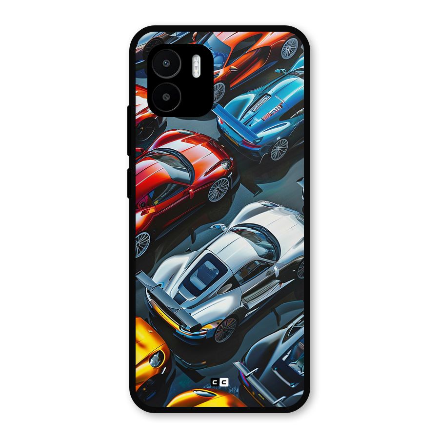 Supercar Club Metal Back Case for Redmi A2