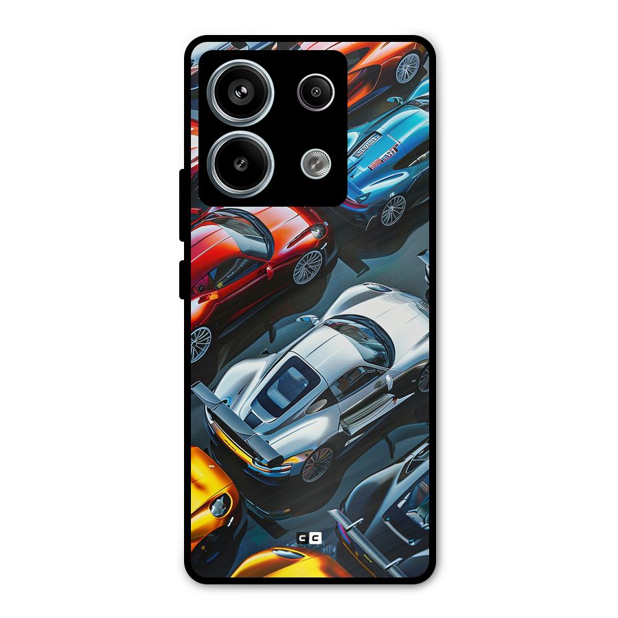 Supercar Club Metal Back Case for Redmi Note 13 Pro 5G