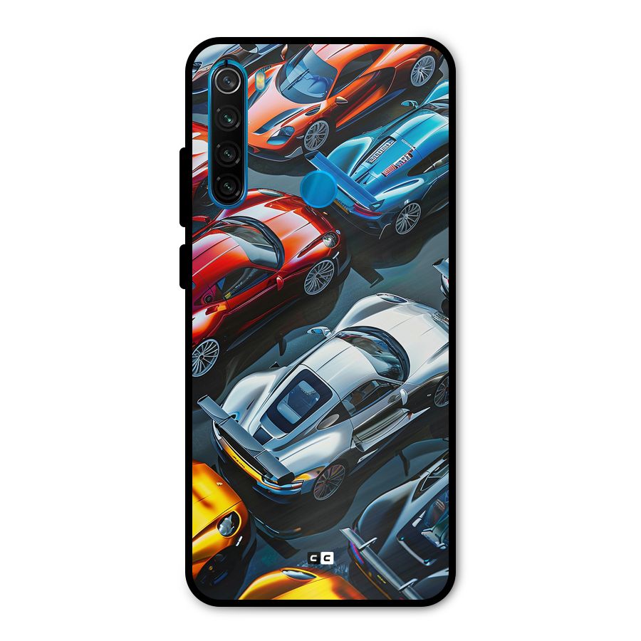 Supercar Club Metal Back Case for Redmi Note 8