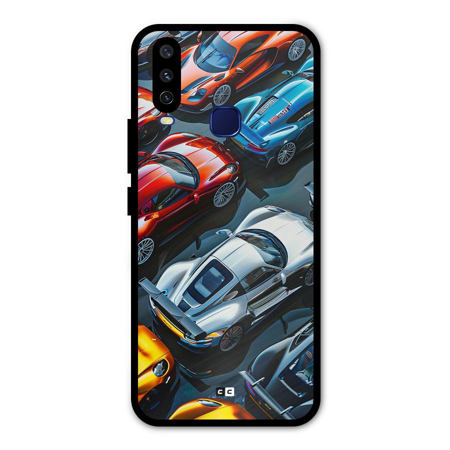 Supercar Club Metal Back Case for Vivo U10